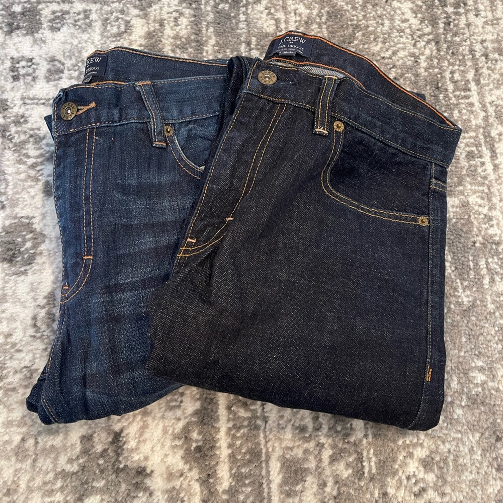 J.Crew factory denim x 2 30x32